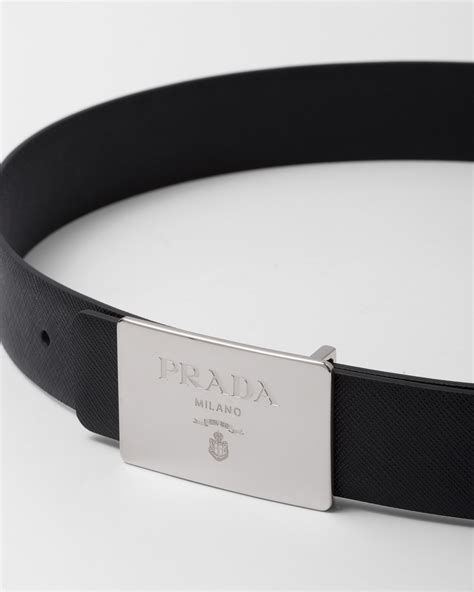 prada oval buckle belt|prada metal buckle nylon belt.